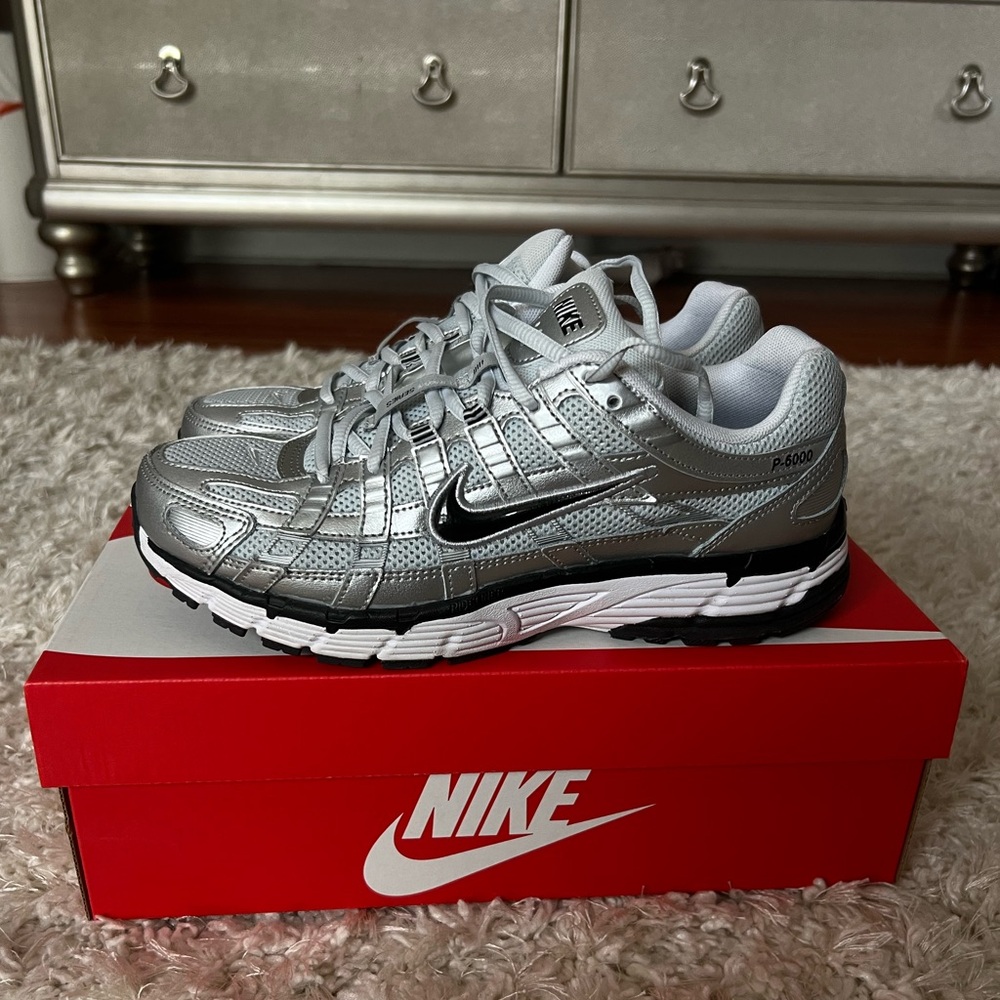 Nike P-6000 Metallic Silver